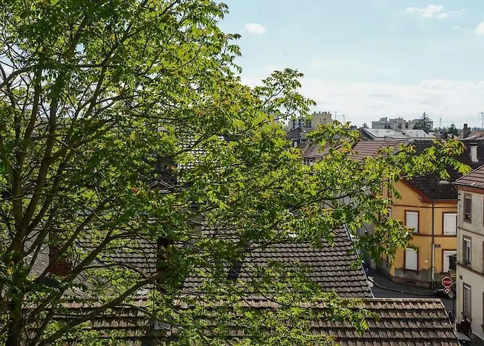 Appartement Charmant Tres Proche Centre-Ville, Parking Gratuits, Mulhouse Centre